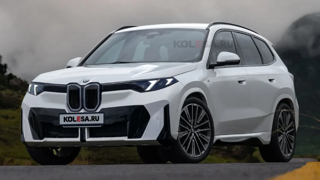 노이어 클라쎄 디자인을 반영한 BMW X1 부분변경 렌더링