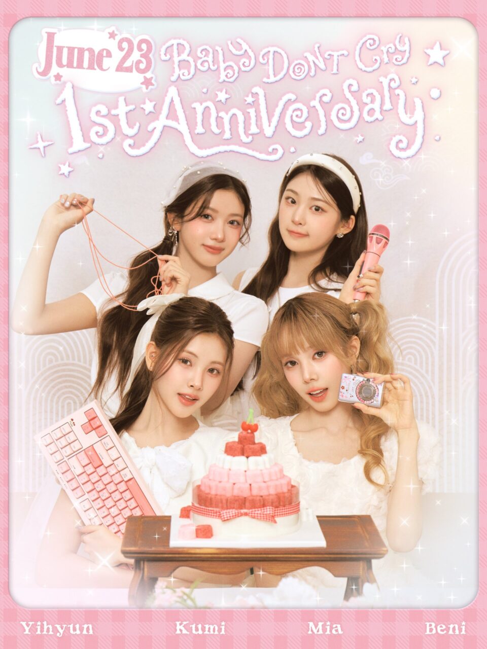 베이비돈크라이 데뷔 1주년 위버스 라이브