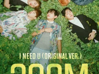 방탄소년단 2억뷰 기록을 추가한 I NEED U 오리지널 뮤직비디오 이미지
