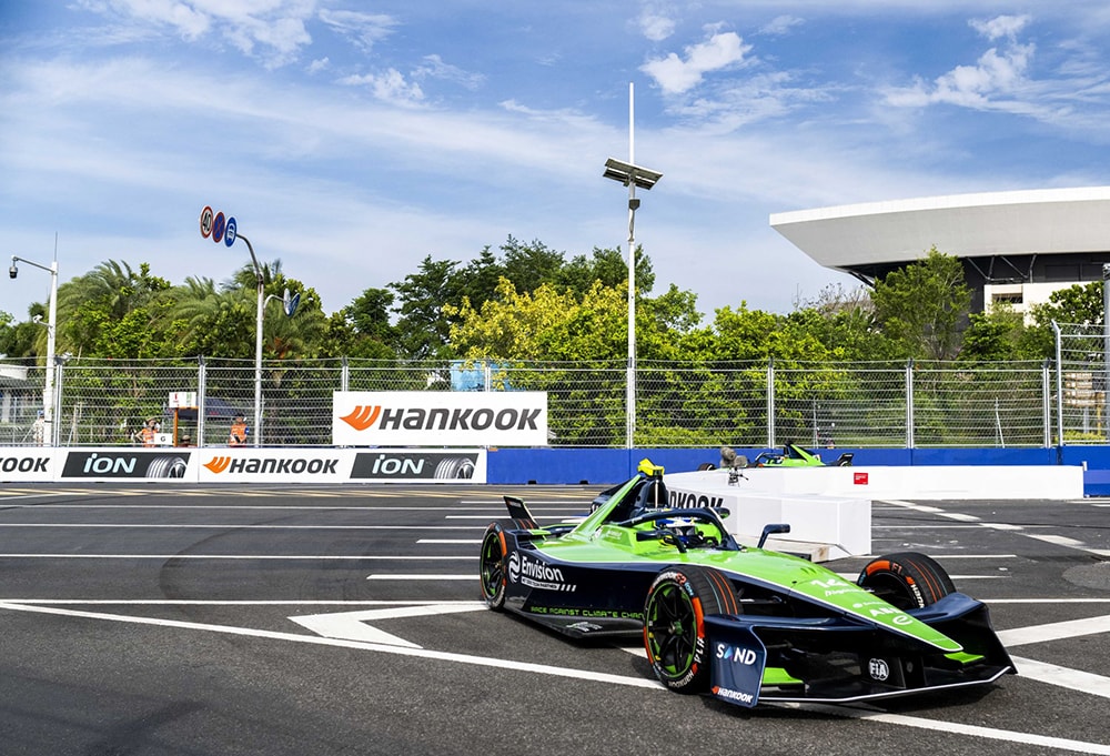 한국타이어 포뮬러E 산야 EPRIX 아이온레이스 타이어 공급