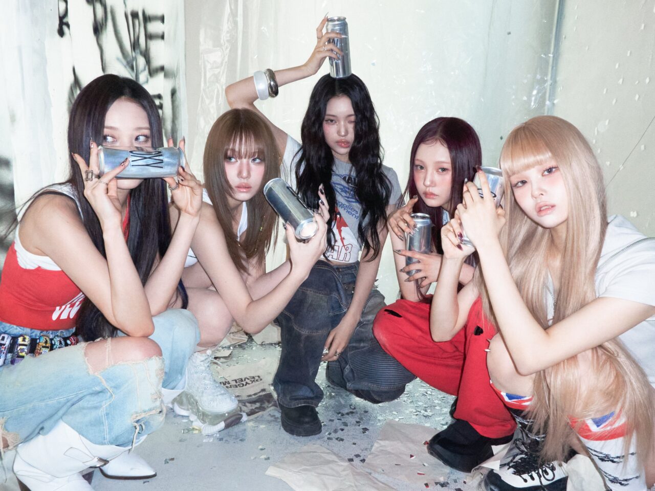 키비츠 EP 1집 'OXY_GEN' #1 MESSY GIRLS AROUND 콘셉트 포토