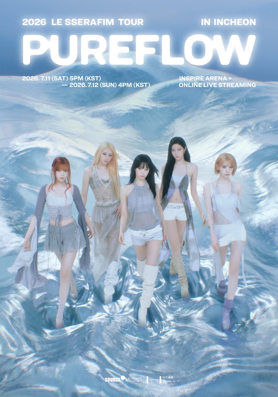 르세라핌 두 번째 월드투어 ‘2026 LE SSERAFIM TOUR ‘PUREFLOW’ IN INCHEON’