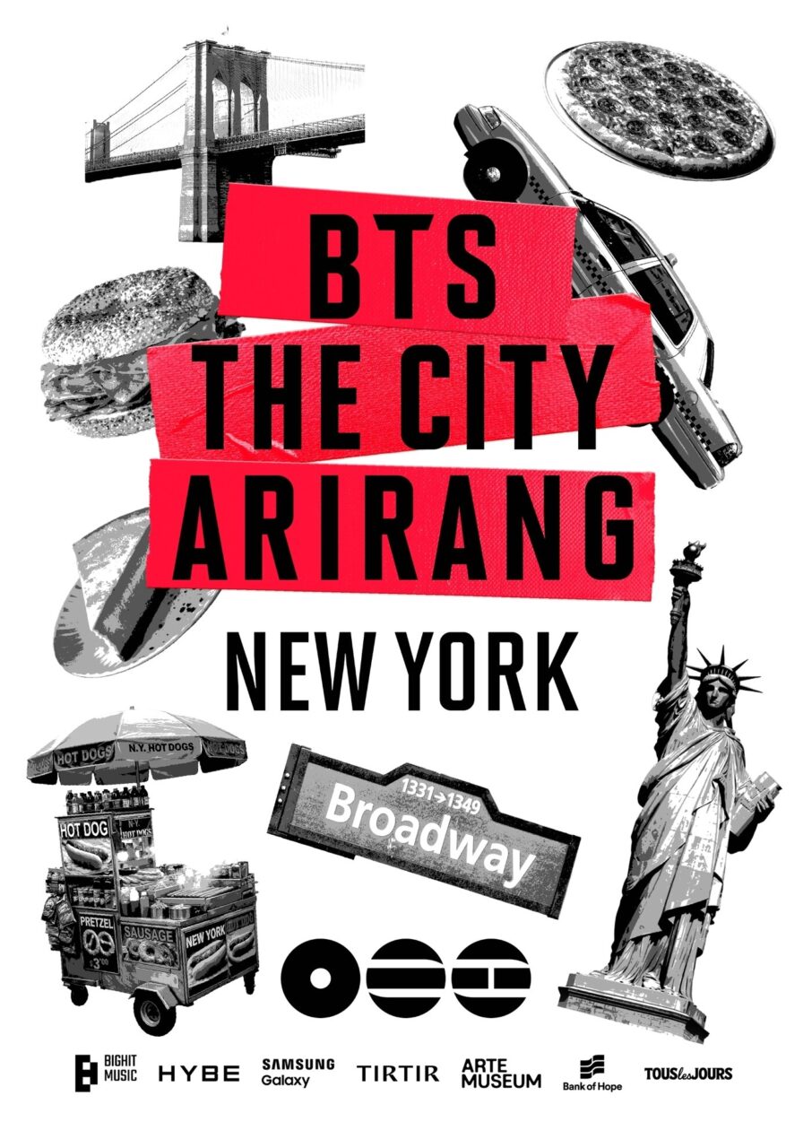 방탄소년단 'BTS THE CITY ARIRANG NEW YORK'