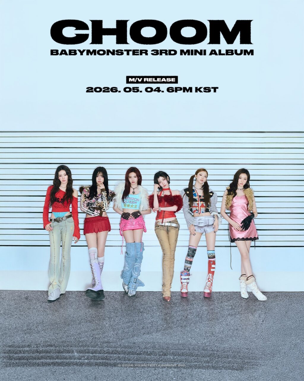 베이비몬스터 미니 3집 'CHOOM' 비쥬얼 포토