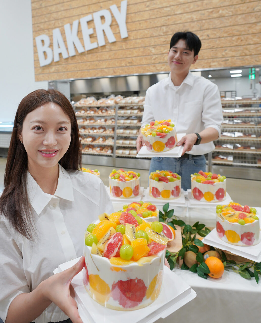 생과일 한가득 케이크