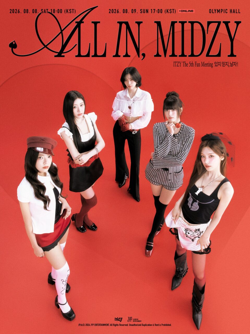 있지 다섯 번째 공식 팬미팅 '있지 믿지, 날자! ALL IN, MIDZY'