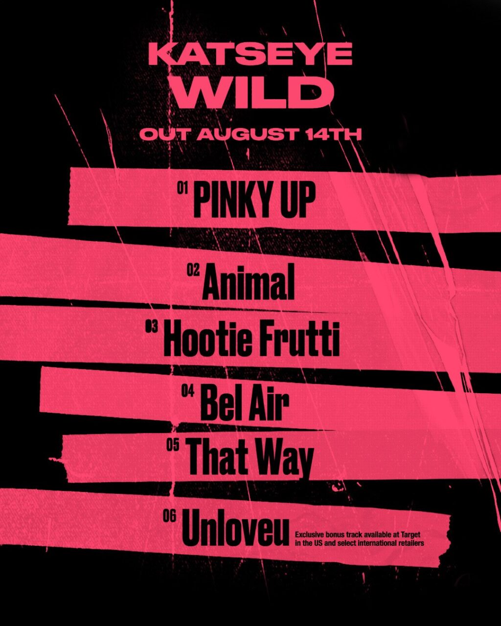 캣츠아이 EP 3집 'WILD' 트랙리스트