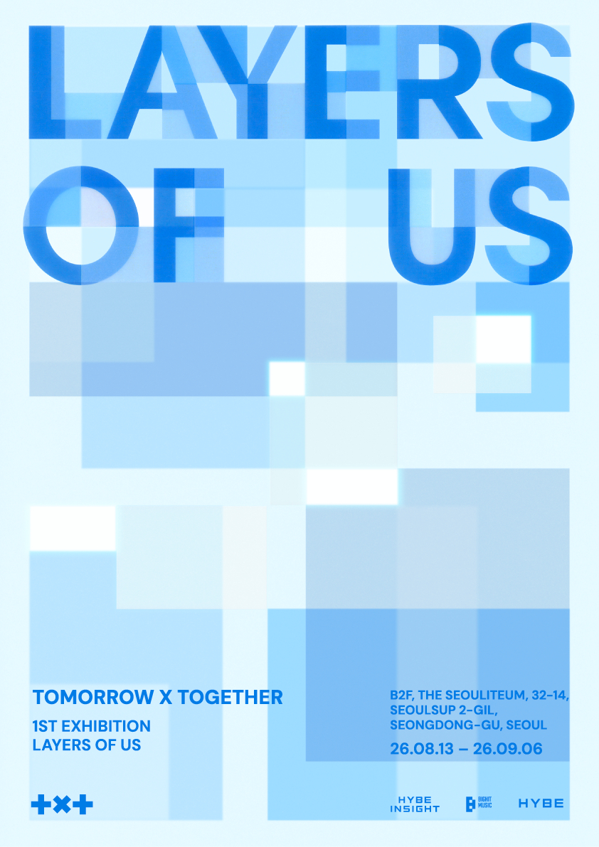 투모로우 바이 투게더 데뷔 7주년 전시 'LAYERS OF US'