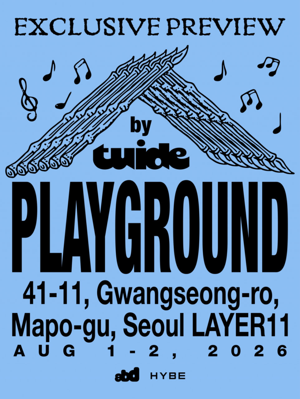 튜이드 프리뷰 행사 'TUIDE EXCLUSIVE PREVIEW [PLAYGROUND]'