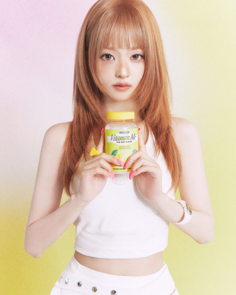 프로미스나인 이나경 정규 2집 'Glow ME' #2 Vitamin 콘셉트 포토