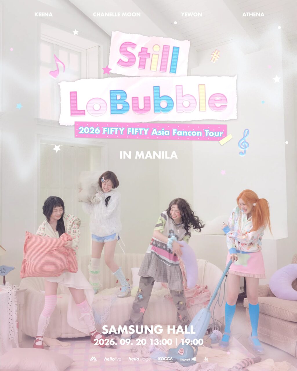 피프티피프티 '2026 FIFTY FIFTY Asia Fancon Tour in Manila [Still LoBubble]'