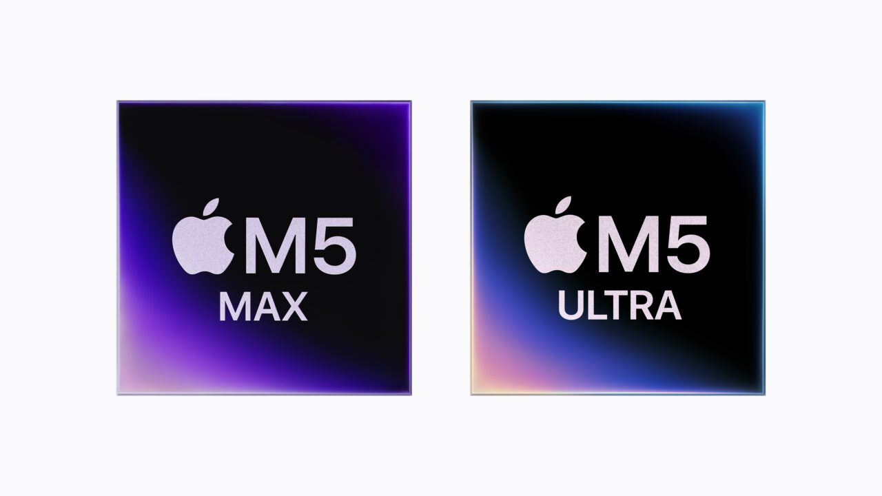 M5 Max, M5 Ultra