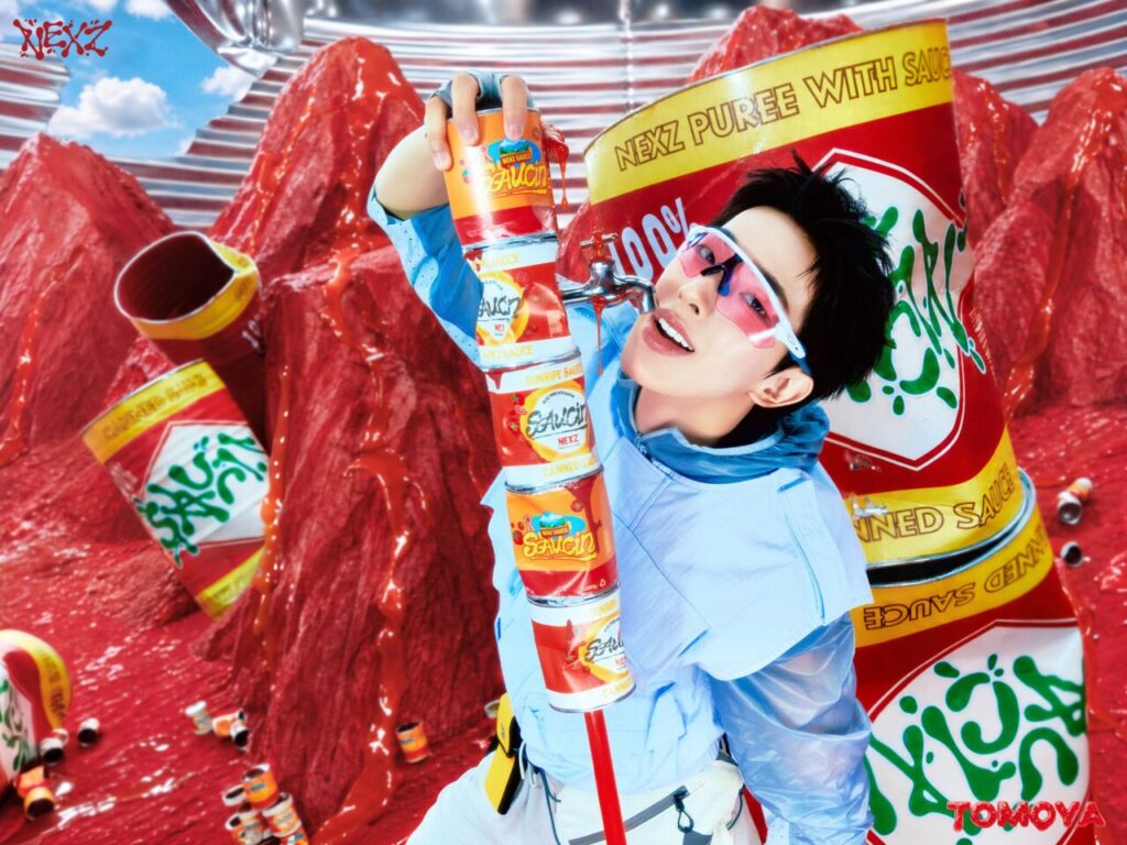 넥스지 토모야 미니 4집 'So Saucin' #2 YELLOW 콘셉트 포토