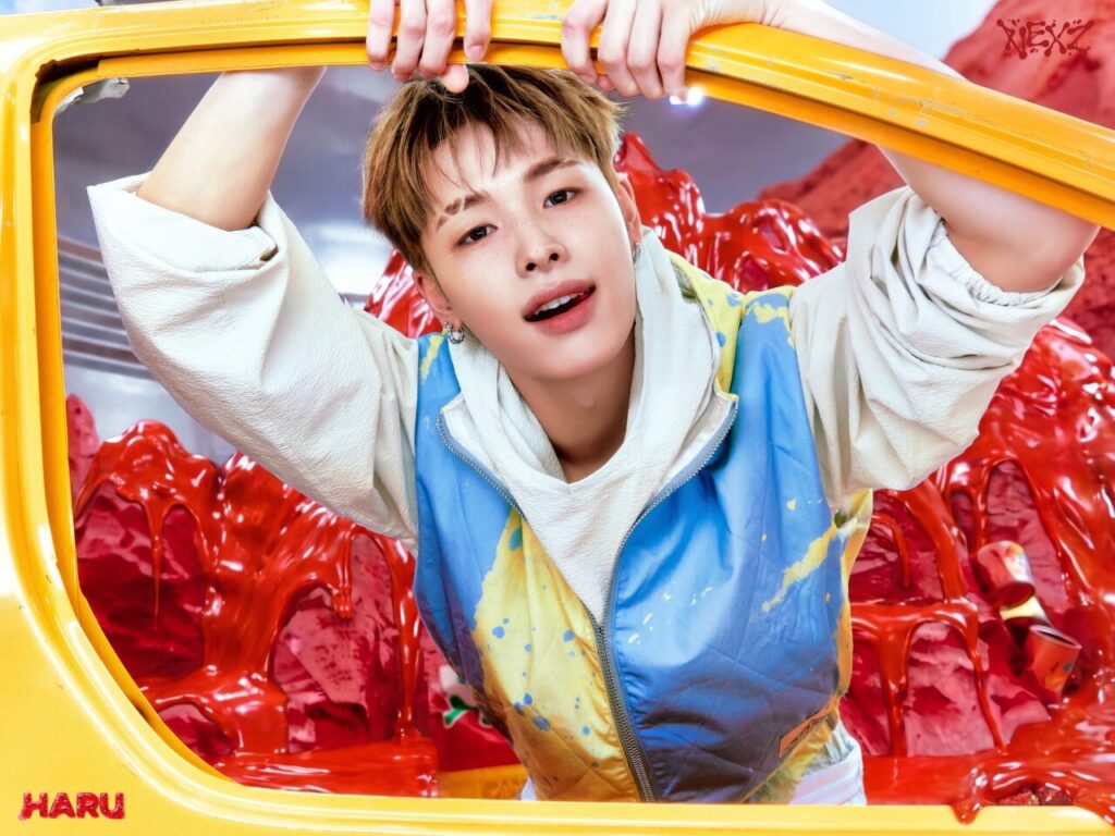 넥스지 하루 미니 4집 'So Saucin' #2 YELLOW 콘셉트 포토