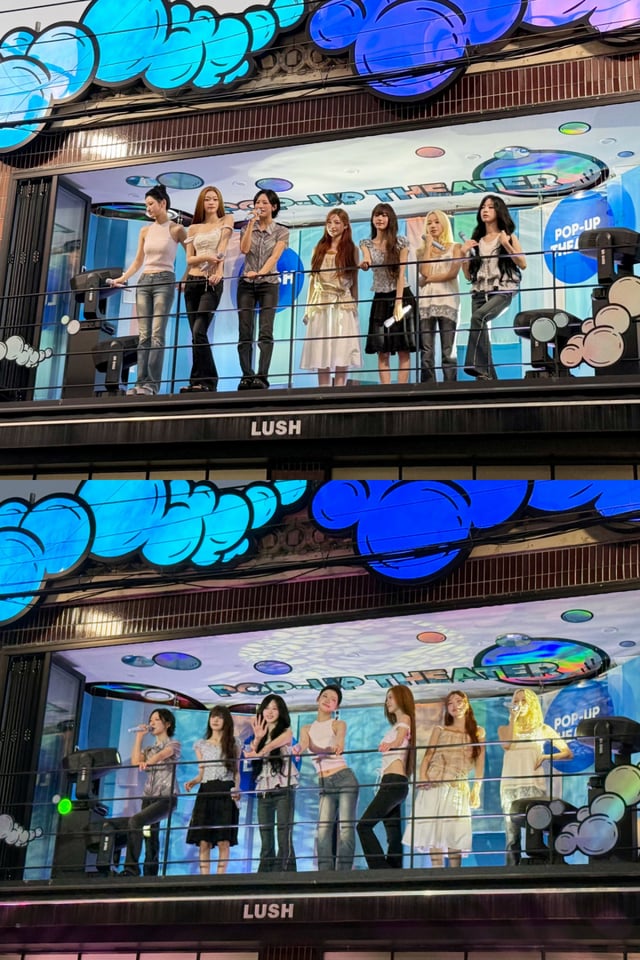 서울 성수동에서 게릴라 공연 진행한 빌리