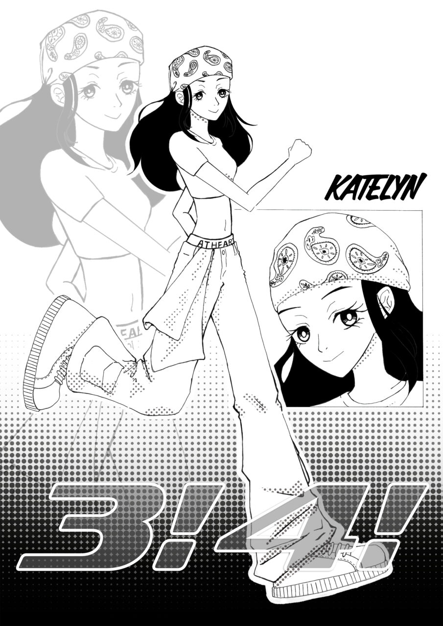 앳하트 케이틀린 리메이크 싱글 2집 '3! 4!' #1 콘셉트 포토