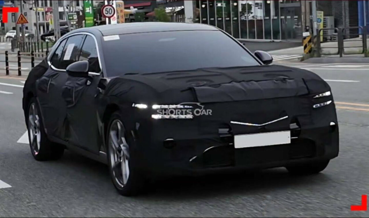 제네시스 G90 부분변경 모델 프로토타입