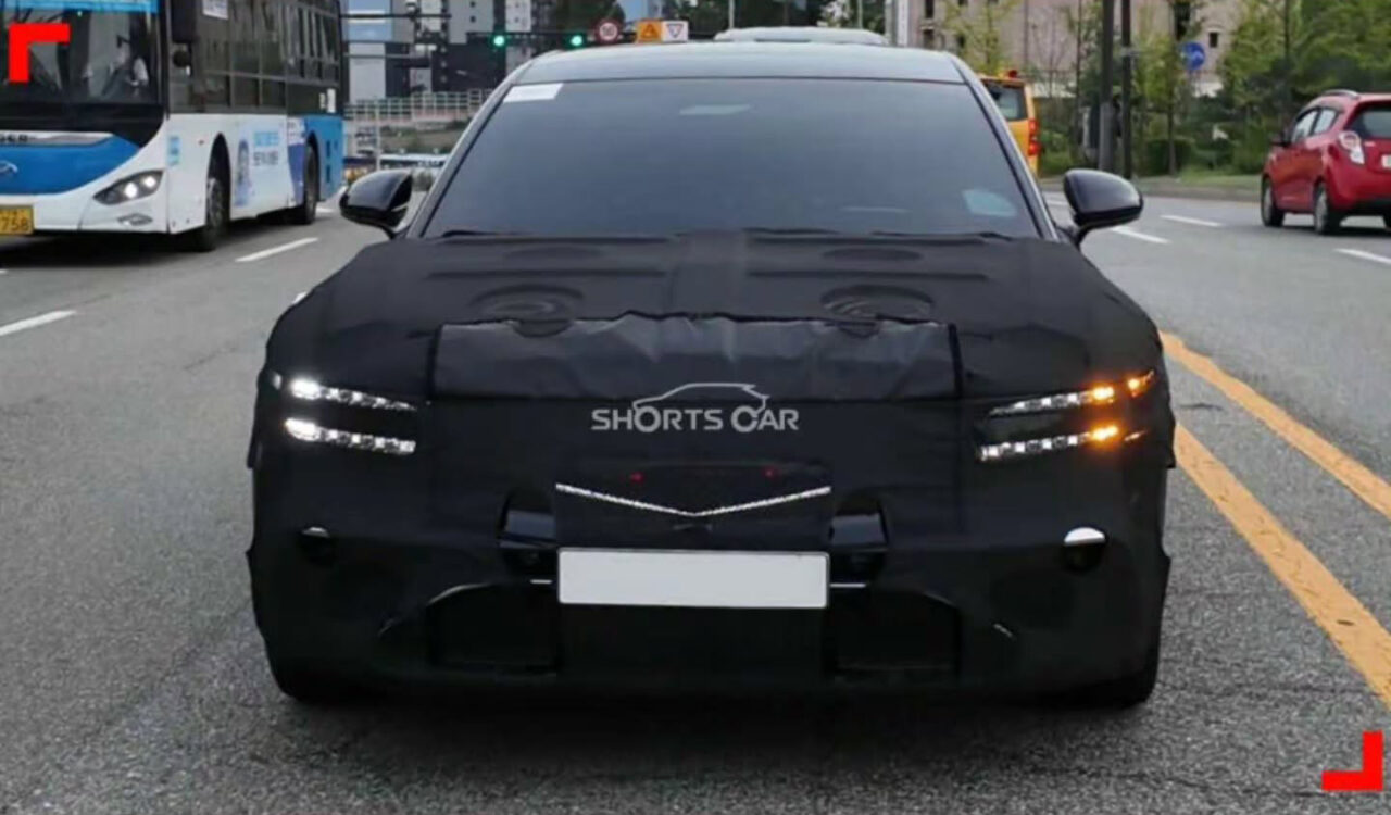 제네시스 G90 부분변경 모델 프로토타입