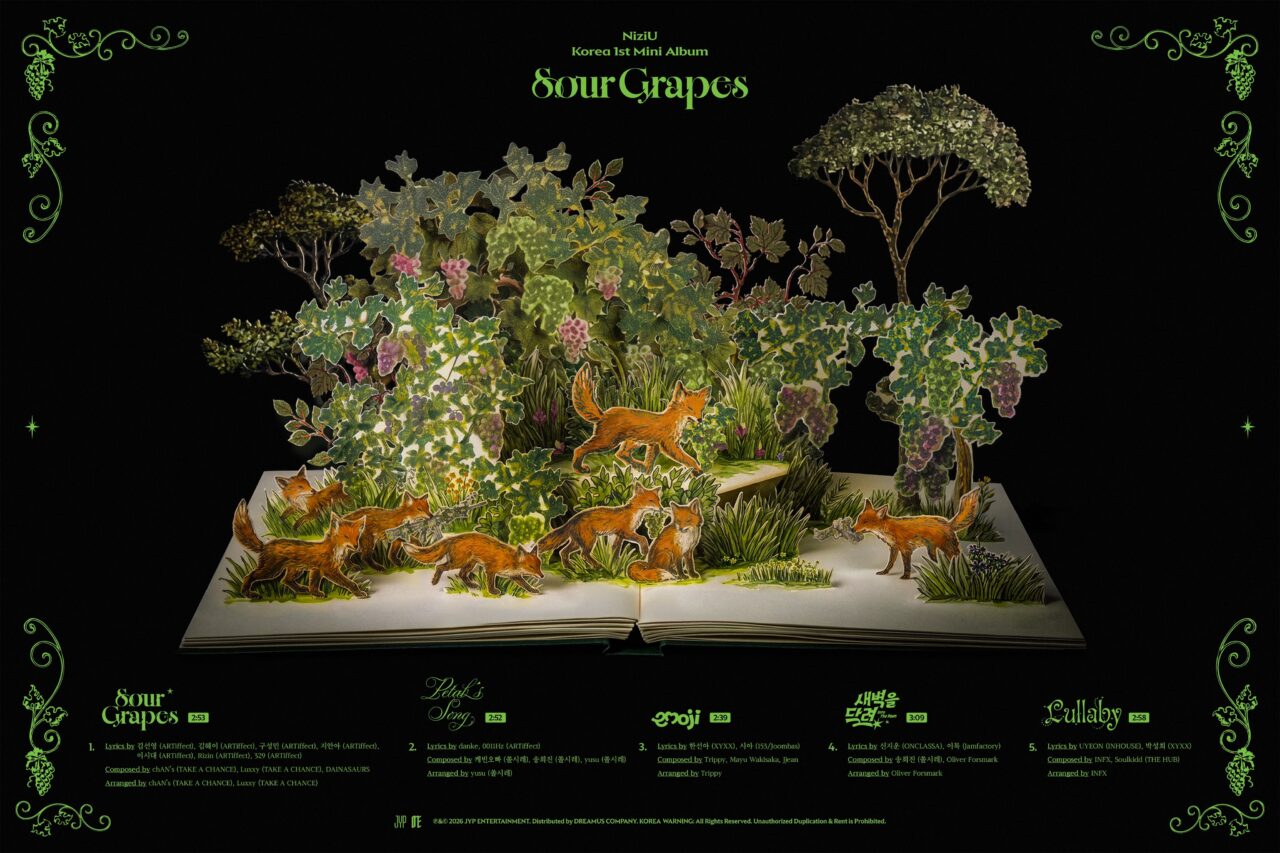 니쥬 韓 미니 1집 'Sour Grapes' 트랙리스트
