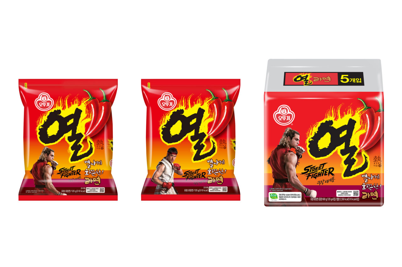 열라면 x 스트리트파이터 콜라보