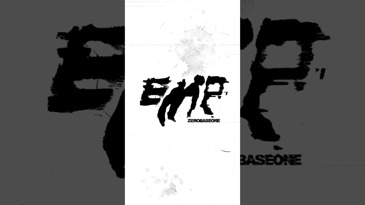 제로베이스원 유닛 제로베이스원 EMP 로고 모션